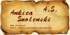 Ankica Smolenski vizit kartica